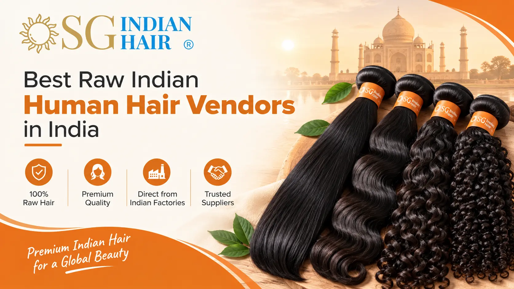Best Raw Indian Human Hair Vendors in India